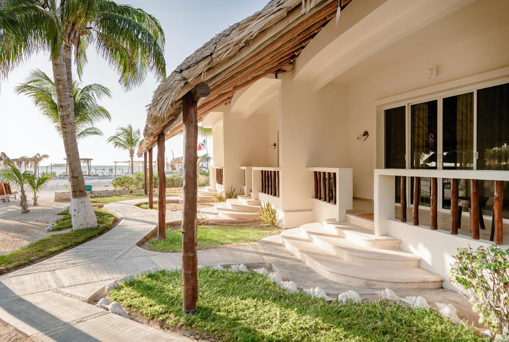 Hotel Puerto Holbox Beach Front Exterior foto