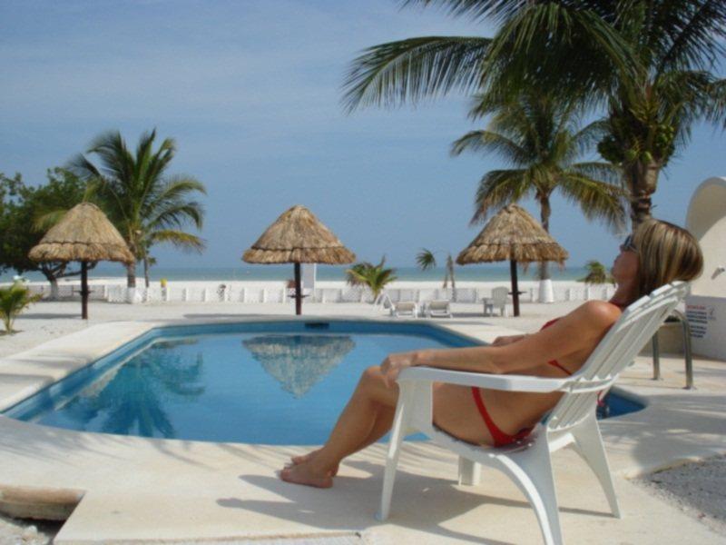 Hotel Puerto Holbox Beach Front Exterior foto